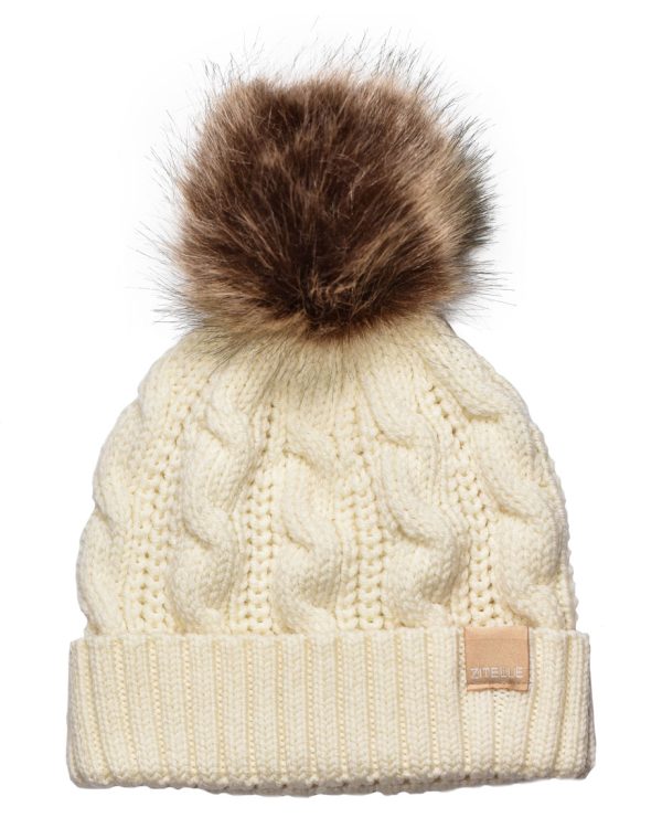 Women's Timeless Fitted Cable Knit - Cream