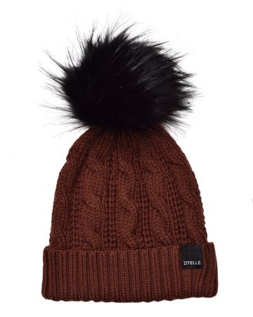 Women's Timeless Fitted Cable Knit - Rust