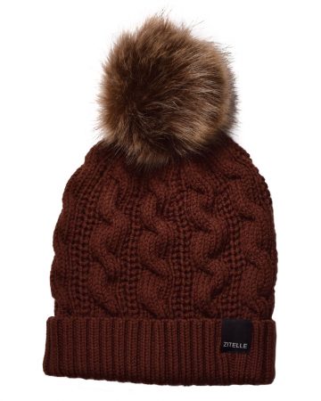 Women's Timeless Slouch Cable Knit - Rust